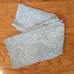 Fabletics patterned Capri pants.